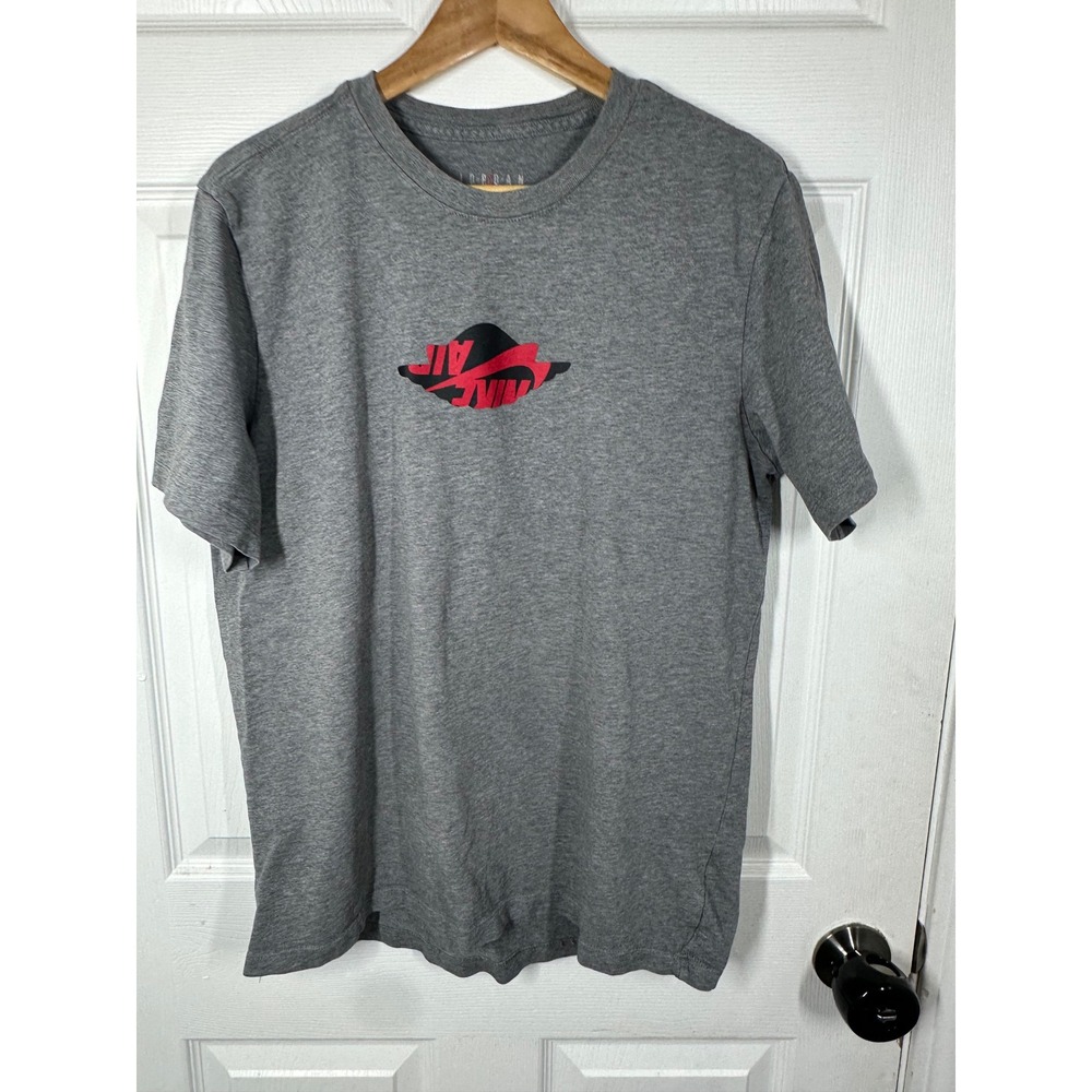 Jordan T-Shirt Mens L Nike Air Wings Logo DA6771-091 Short Sleeve‎ Graphic Tee